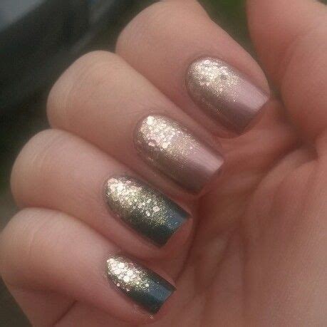 Glitter gradients | Nails, Nail polish, Glitter