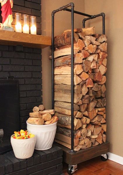 10 Indoor Firewood Storage Ideas