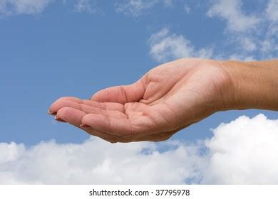 hand ready hold   sky stock photo  shutterstock