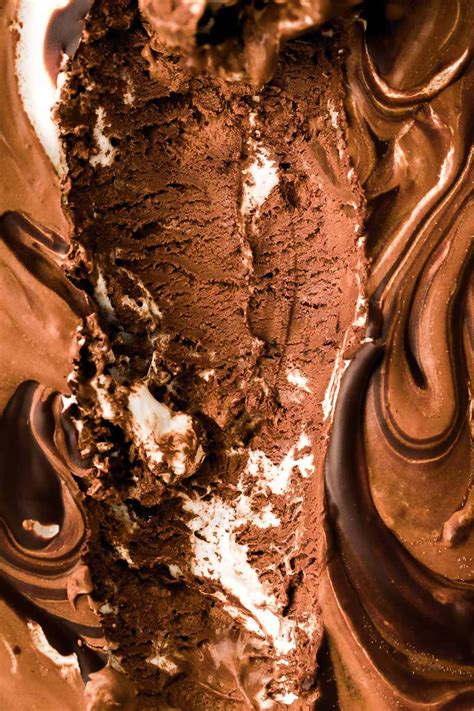 Chocolate Marshmallow Ice Cream - Baran Bakery