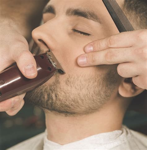 trim  mustache perfectly  scissors trimmer  clipper