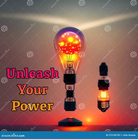 A Conceptual Image, a Bright Idea, with Message Unleash Your Creativity