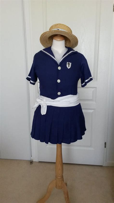 High school girl uniform St Trinians inspired