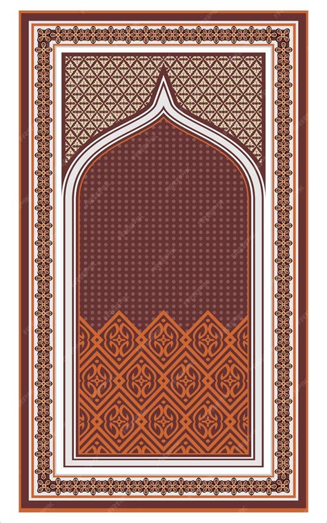 Premium Vector | Various types of prayer mats