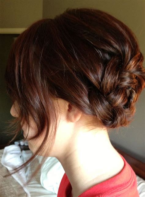 profile  hair braid
