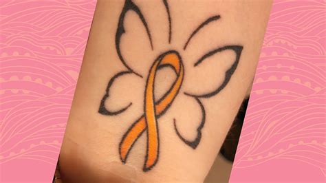 Latest Trends In Leukemia Ribbon Tattoo To Elevate Your Style