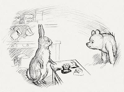 bibliodyssey original winnie  pooh drawings