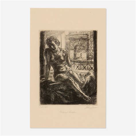 At Auction: John Sloan, Nude and Arch