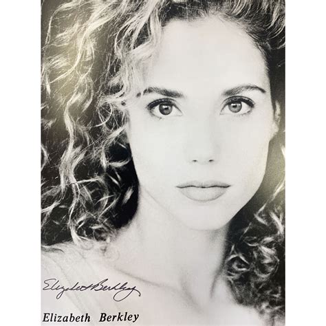 Elizabeth Berkley signed photo