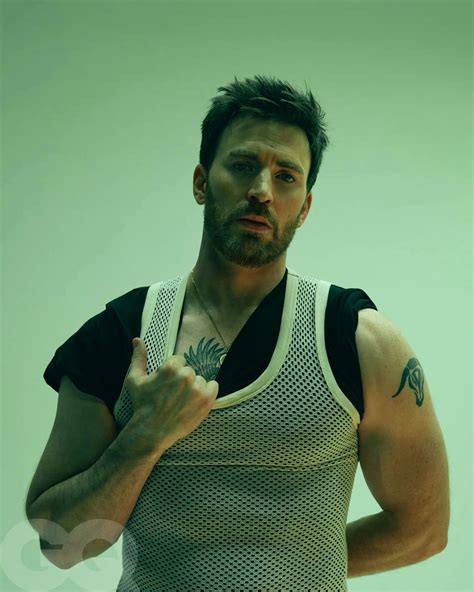 克里斯·埃文斯为《GQ》拍摄的一组写真|克里斯·埃文斯_新浪新闻