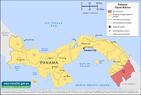 Map From Panama