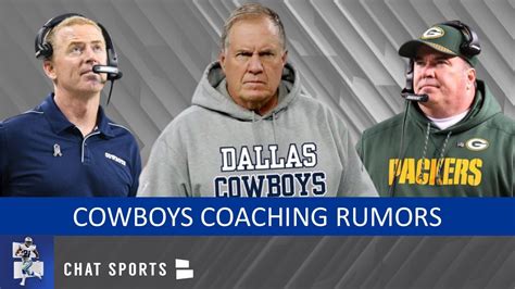 Cowboys Rumors: Mike McCarthy, Marvin Lewis, Bill Belichick Or Lincoln ...