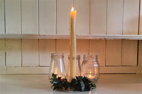 How to Make an Advent Candle - Wild Blossom Life