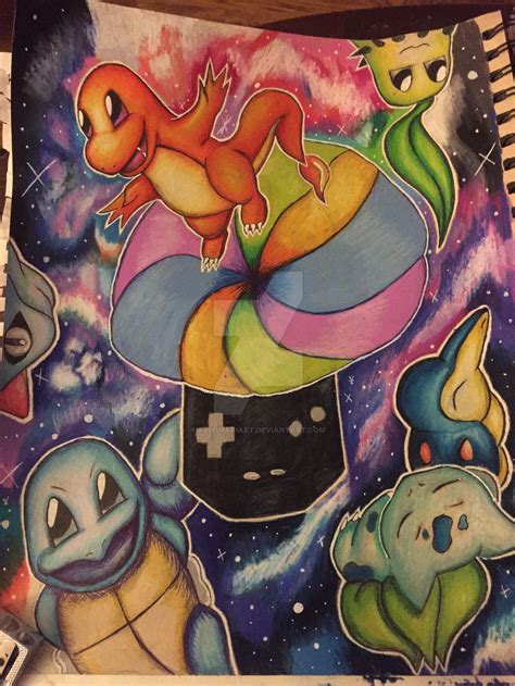 Pokemon Starters by KeitimariArt on DeviantArt