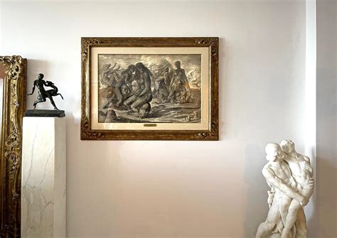 Reginald Marsh - Water Sports - Coney Island Nude Swimmers and Nude