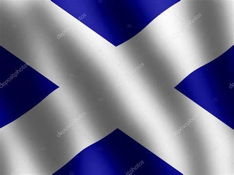 Scottish Flag waving in the wind Stock Photo by ©alliesinteract 3073572