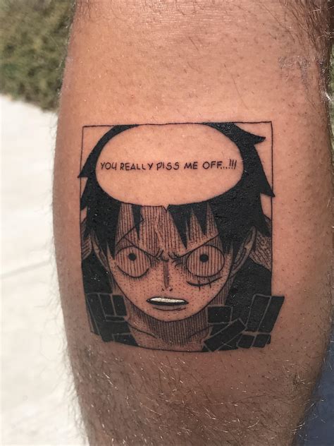 One piece manga tattoos - Bronctattooaus.com