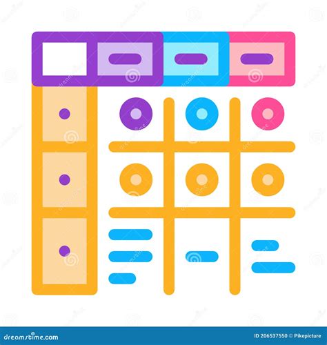 Apgar Score of Newborn Color Icon Vector Illustration Stock