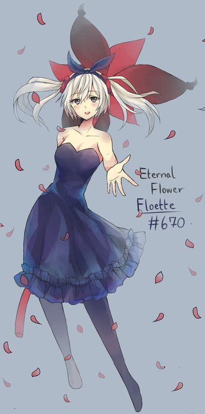 Eternal Flower Floette-Gijinka by Captain-Pupi on DeviantArt