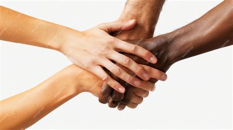 closeup photo   hands   skin tones reaching