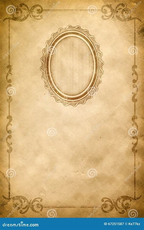 paper   fashioned frame royalty  stock photo