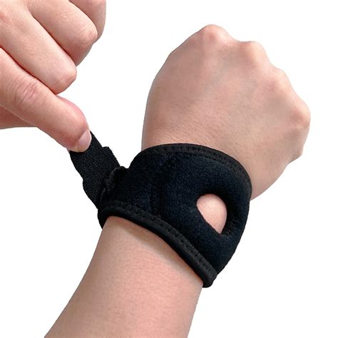 Wrist Brace For TFCC Tears, Adjustable Wrist Wrap with Soft Ring Pad