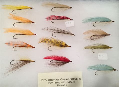 Carrie Stevens Early Patterns — Peter Simonson Fly Dresser