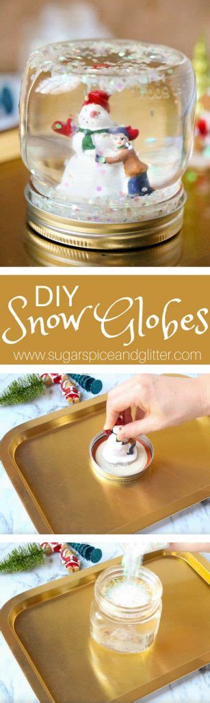 DIY Snow Globes (with Video) ⋆ Sugar, Spice and Glitter