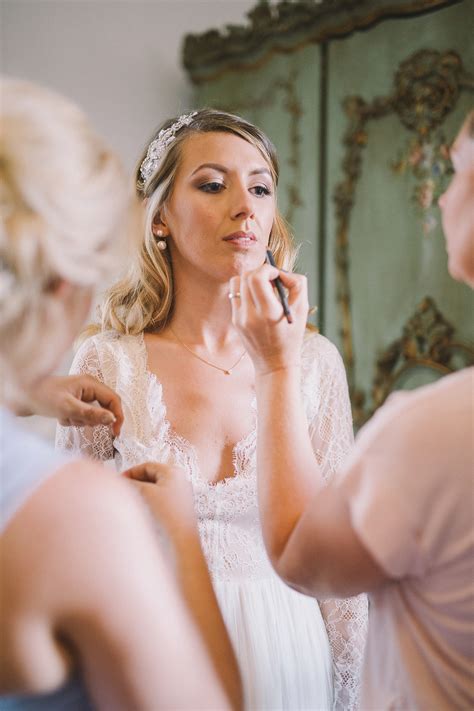 A Long Sleeved Lace Dress for a Relaxed and Romantic Wedding In Italy