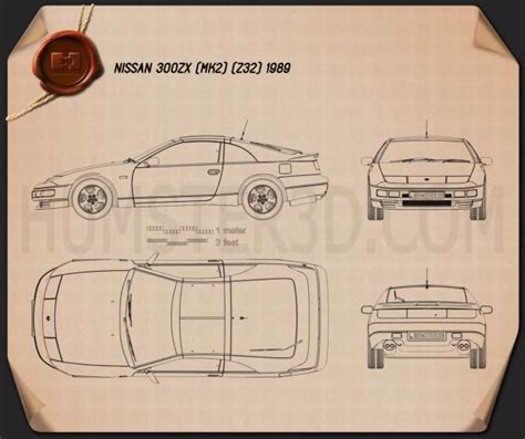 Nissan blueprint Download - Hum3D
