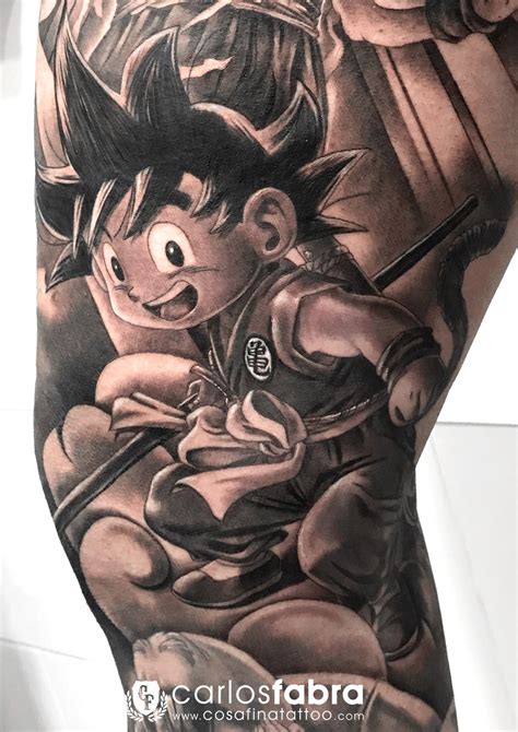 CosaFina tattoo Carlos Art Studio: tatuaje dragon ball goku tattoo ...