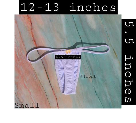 Angela - White Bikini Thong Bottom | The Bikini Block – The Bikini Block