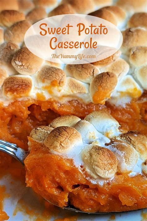 Sweet Potato Casserole with Marshmallows