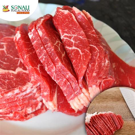 beef bbq slice special beef nasco brand sonali halal food cafe