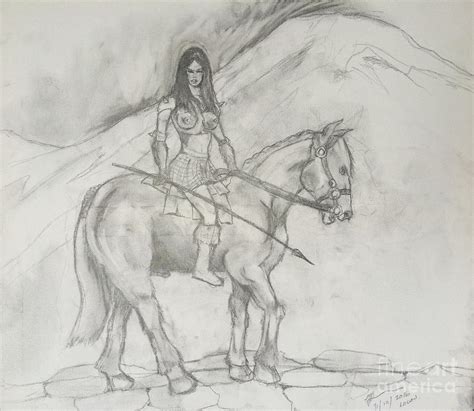 War Horse Drawing at PaintingValley.com | Explore collection of War ...