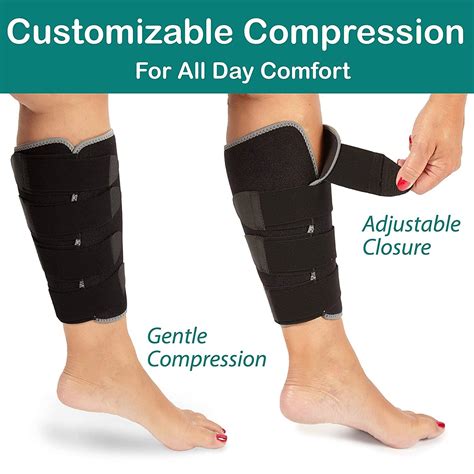 Calf Brace | Premium Compression Sleeve for Men & Women | Pain Relief