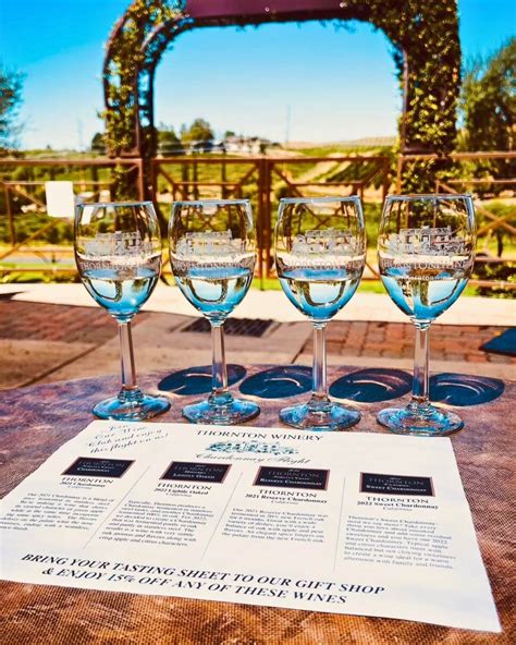 Wine Tasting Experiences — Thornton Winery