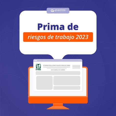 Prima de riesgos de trabajo 2023 - Grupo Tress Internacional