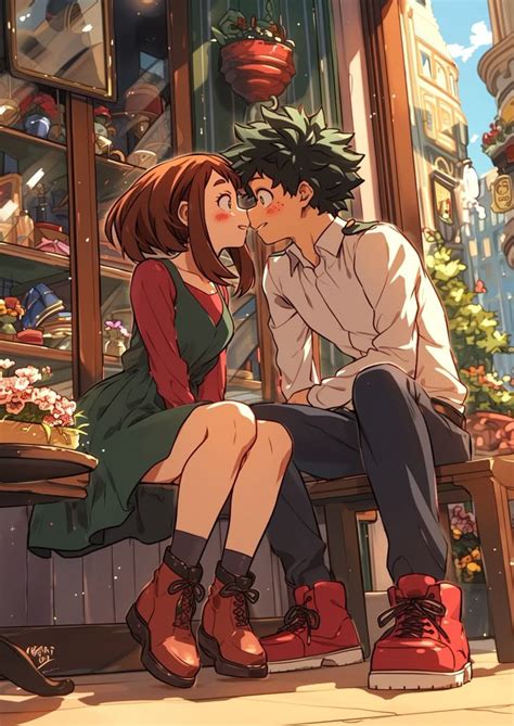Ochaco Uraraka & Izuku Midoriya from My Hero Academia | Deku x ochako