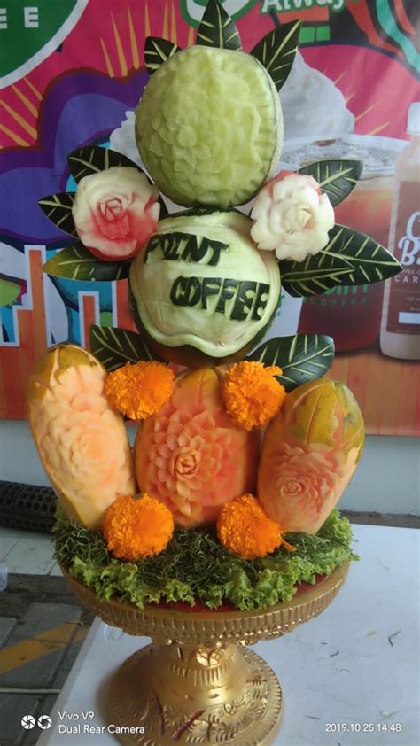 lomba Fruit Carving - SMK WIRA HARAPAN
