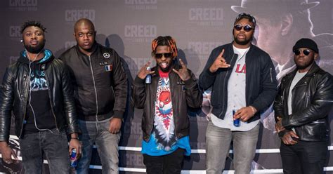 Le groupe La mz à l'avant-première de Creed à Paris ce jeudi 7 janvier ...