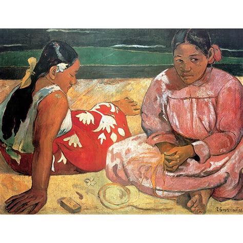 タヒチの女（浜辺にて） 【8号】 ポール・ゴーギャン 【 額縁が選べる 額入り 複製画 絵画 】｜エコワン オンラインショップ｜世界の名画 ...
