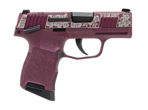 Sig Sauer P365 'Black Cherry Roses' .380 ACP (NGZ2863) NEW - Collectors