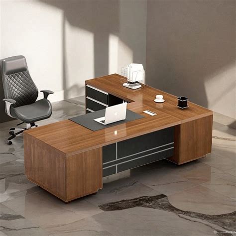 Stylish Modern L-Shaped Desk for Office - Mr Nanyang