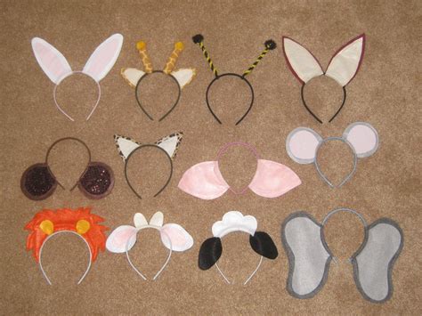 animal ear headbands diy  maria elsberry blog