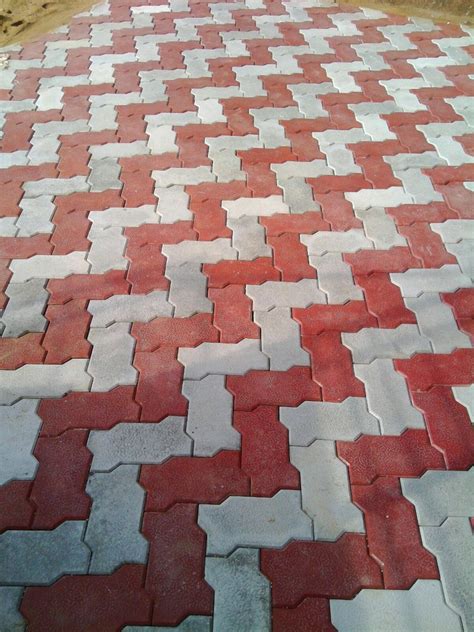 designer interlocking pavers  square feet interlocking pavers