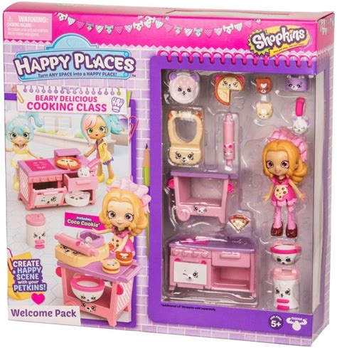 Amazon.com: Happy Places Shopkins Beary Delicious Cooking Class Welcome ...