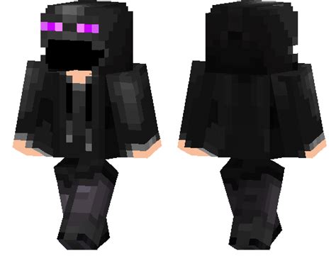 Enderman Outfit Skin Minecraft | Minecraft PE Skins