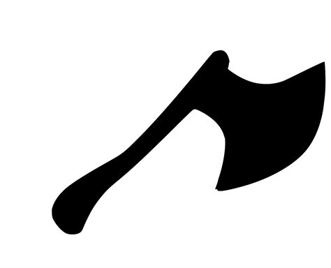 svg axe tool hatchet ax  svg image icon svg silh