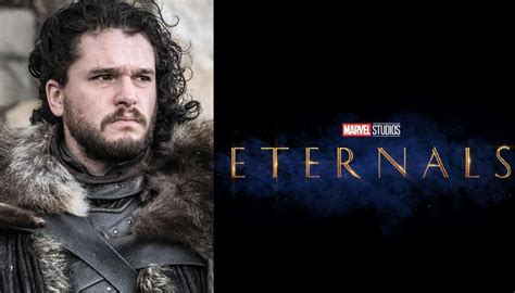 'Eternals' Leaked Photos Reveals Kit Harington As Black Knight & Gemma ...